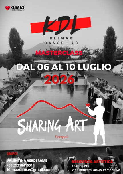 KLIMAX DANCE LAB 2026 - La Danza che Conquista Pompei